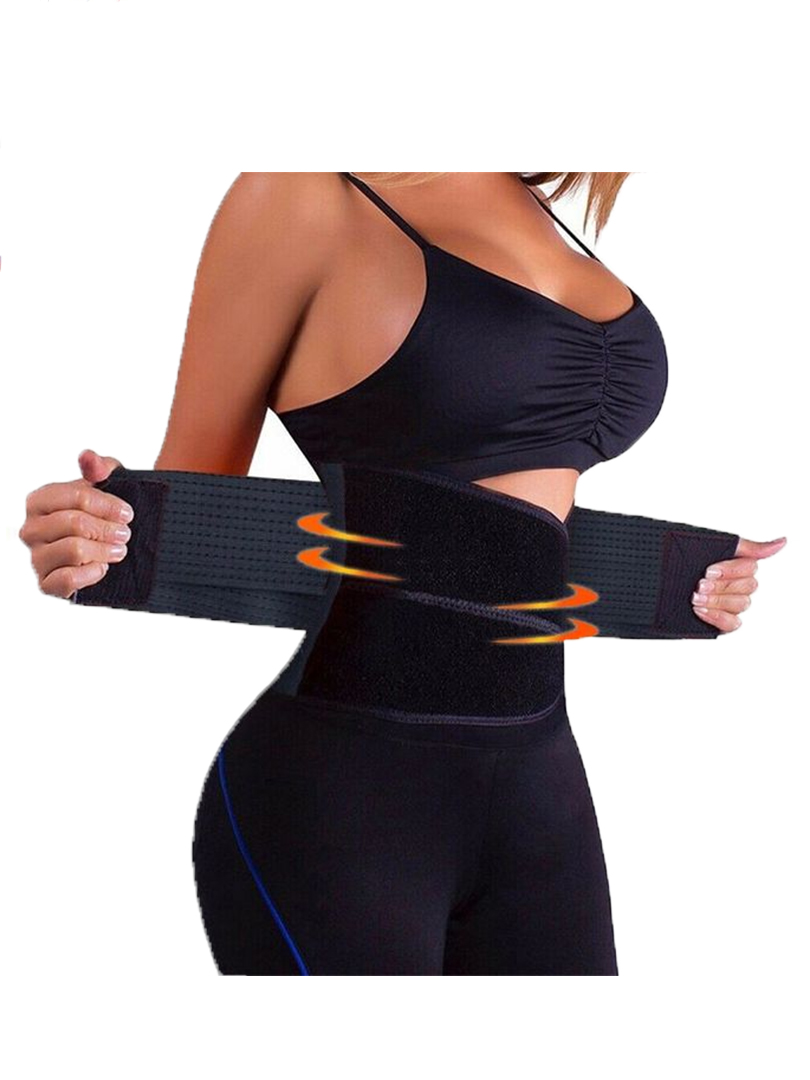 Corset De Fitness - Noir